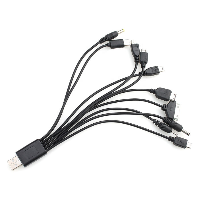 10-in-1 USB Universal Multi Pin Charger Cable