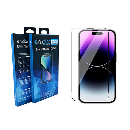 Nuglas Tempered Glass Screen Protector for iPhone 15