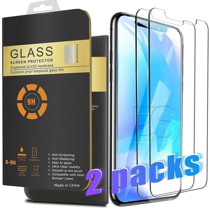2 Pack Glass Screen Protector for iPhone 11