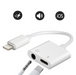 2-in-1 iPhone to AUX Headphone and Charger Splitter
